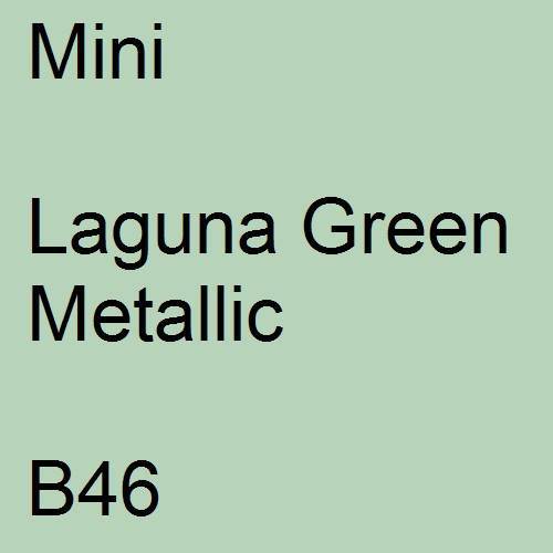 Mini, Laguna Green Metallic, B46.